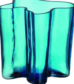 Aalto vase 200mm turkis