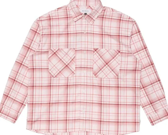 Ace Shirt Ls-Light Pink