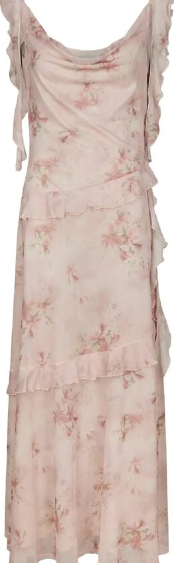 Adelle Frill Mesh Dress