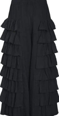 Airy linen flæsebukser