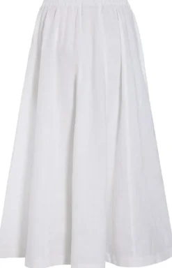 Airy linen nederdel