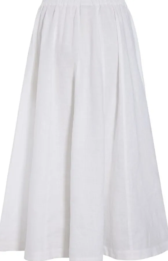 Airy linen nederdel