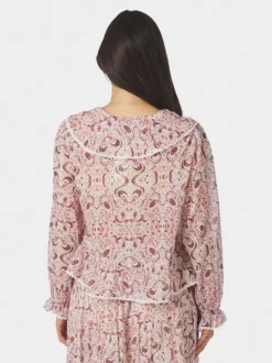 Ajda Paisley Dance Blouse