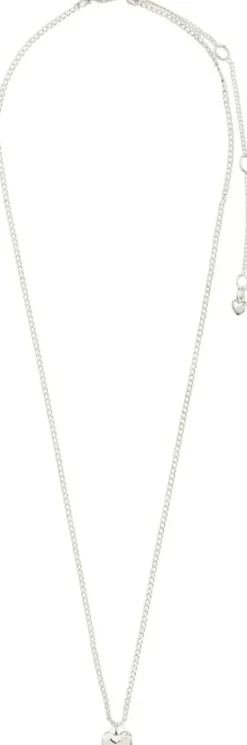 ALAIA necklace silver-plated