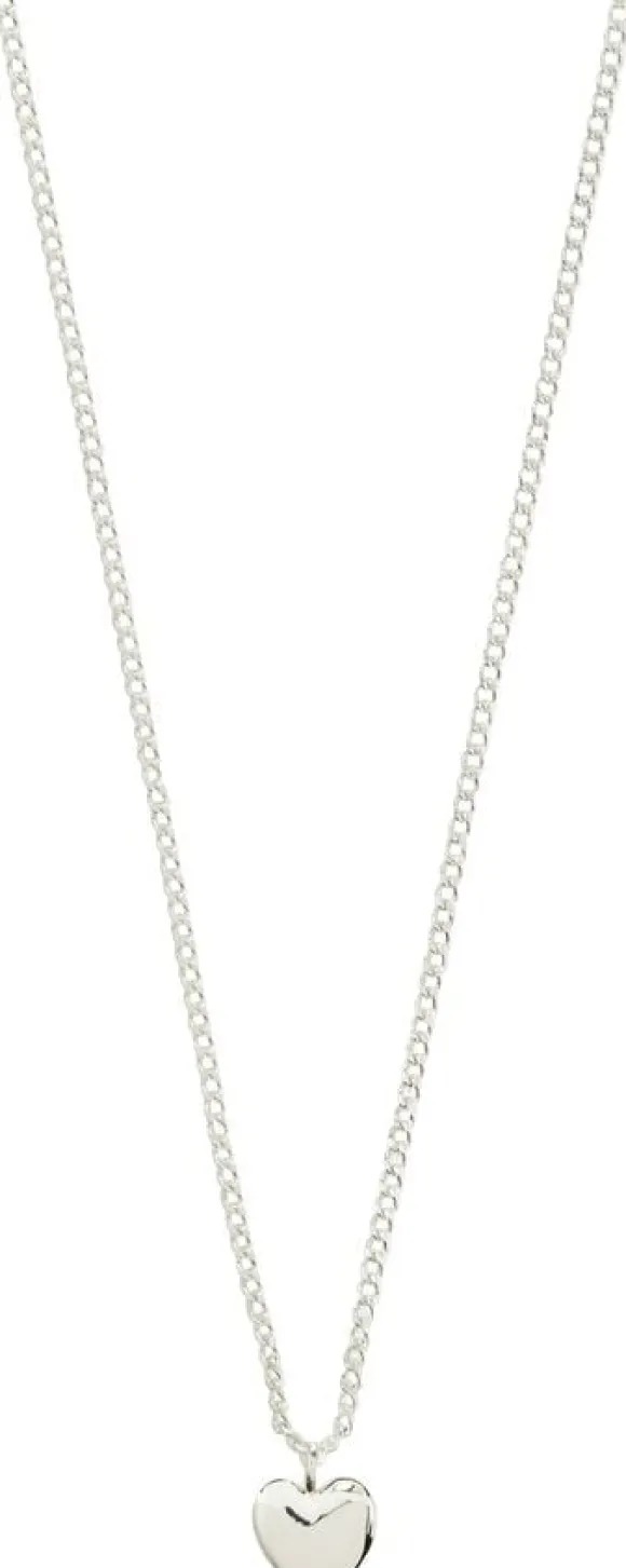 ALAIA necklace silver-plated
