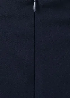 A-line dress with metal embellishme