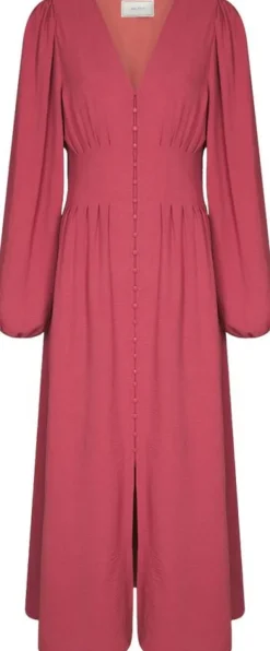 Annelie Solid Crepe Dress