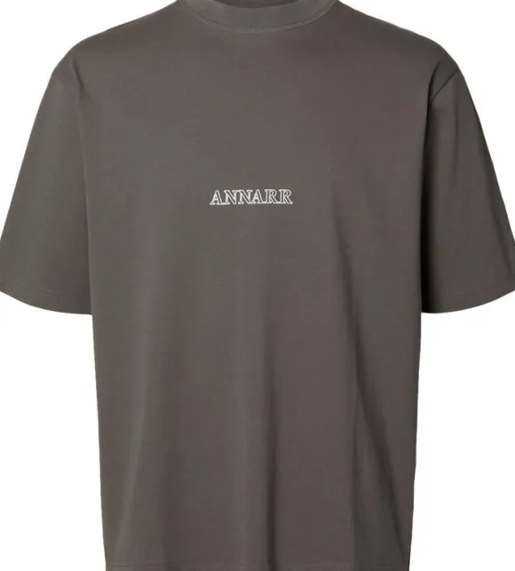ANROKHOLM LOGO SS O-NECK TEE