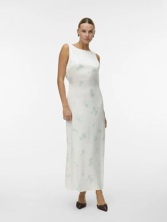 AWBILLIE SL BOATNECK ANKLE DRESS