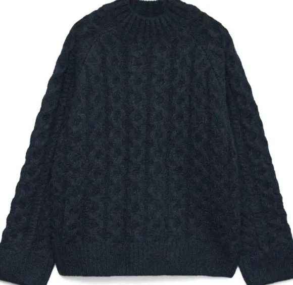 AWTONJA LS MOCK NECK KNIT