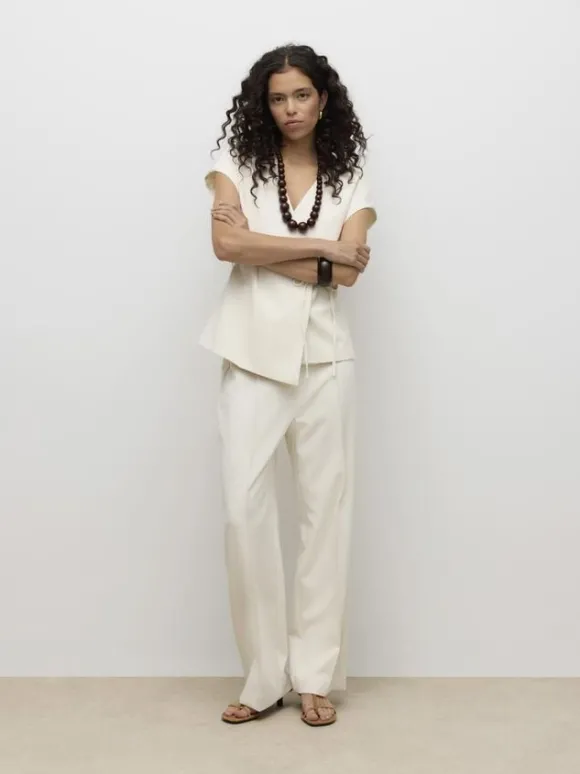 AWVANNAH HW STRAIGHT PANT