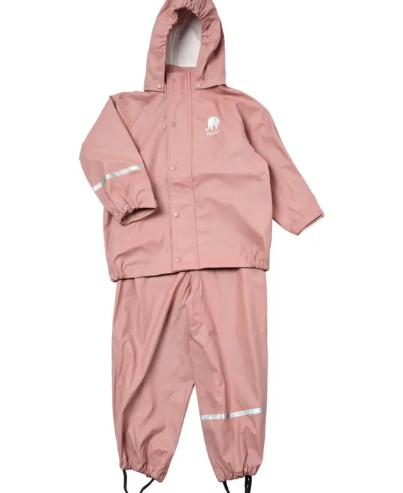 Basic rainwear set -solid PU