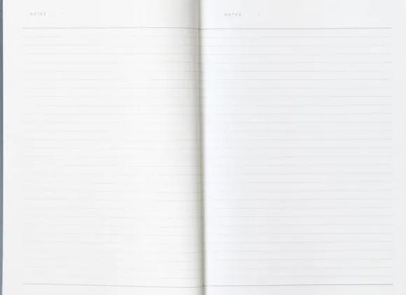 BEA, Notebook med elastik bånd, Dark blue