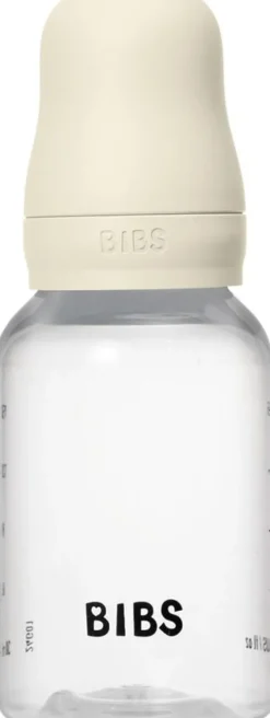 BIBS Baby Bottle Round Silicone 1 pack 150 ml Slow Flow Ivor