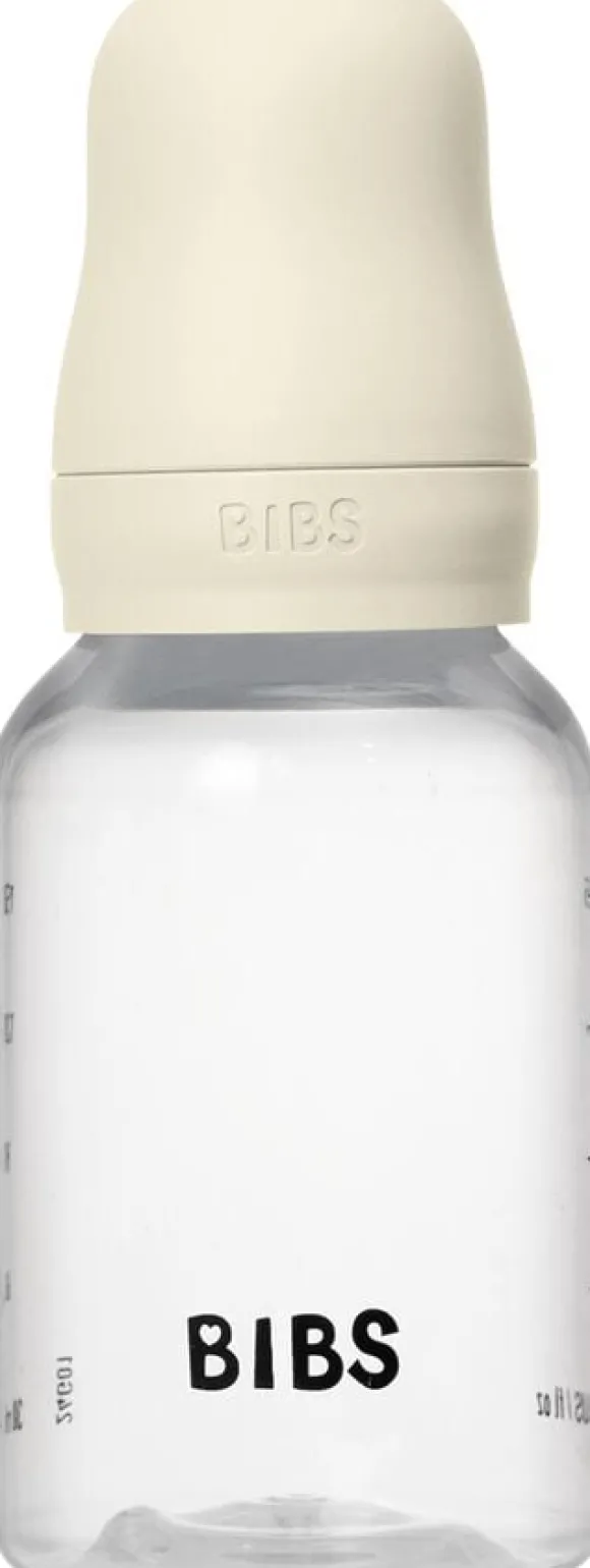 BIBS Baby Bottle Round Silicone 1 pack 150 ml Slow Flow Ivor
