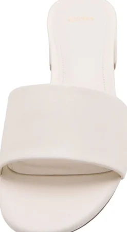 Block-heel sandals with strap