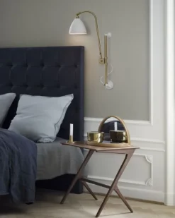 BL5 Wall Lamp - ø16 (Base: Chrome, Shade: Black Semi Matt)