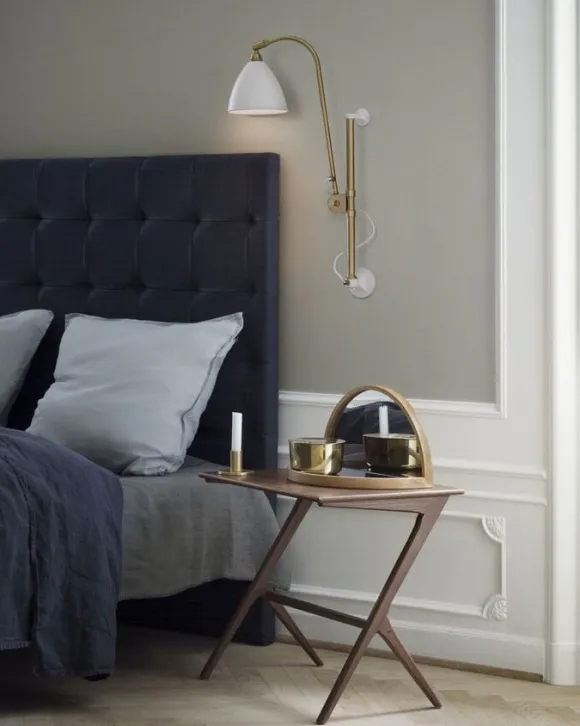 BL5 Wall Lamp - ø16 (Base: Chrome, Shade: Black Semi Matt)