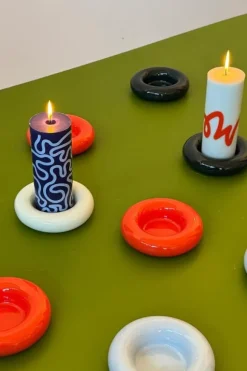 BOB CANDLE HOLDER, LARGE, MINT