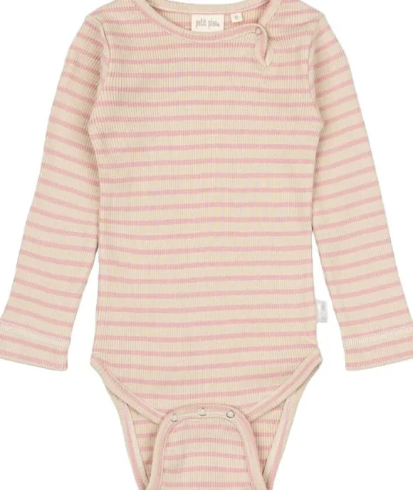 Body L/S Modal Striped