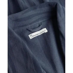 Bouclé loose fit Northern Lights short sleeve shirt - GOTS/V