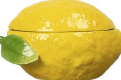 Bowl with lid Lemon