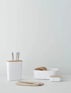 BOX-IT brödlåda L 34. 5 cm white