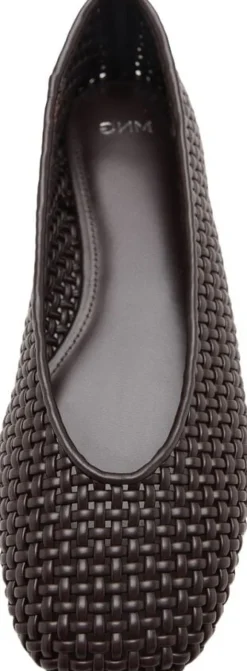 Braided ballerina flat