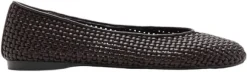 Braided ballerina flat