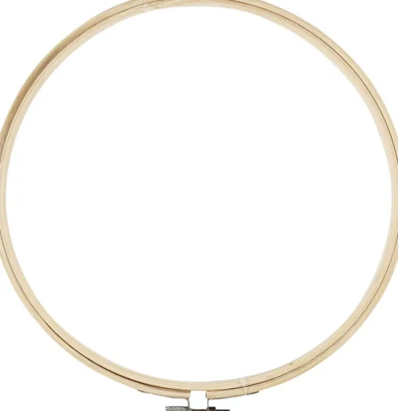 Broderiramme, diam. 20 cm.