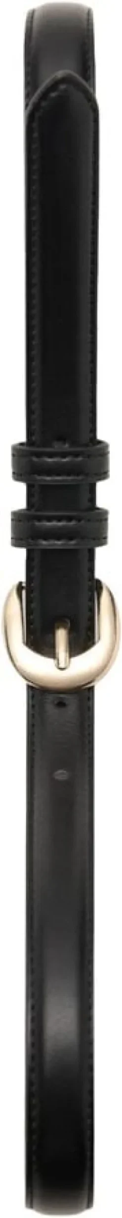 Buckle skinny belt