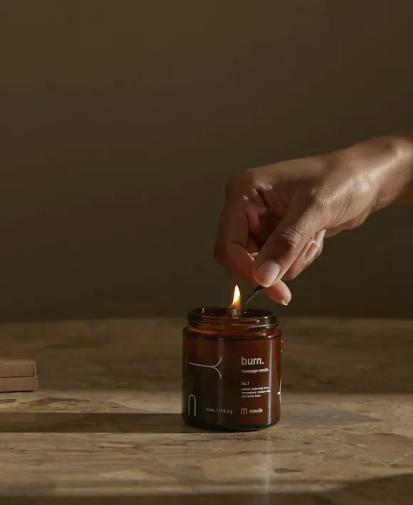 Burn Massagelys no. 1