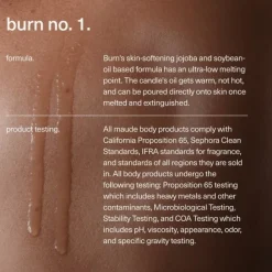 Burn Massagelys no. 1