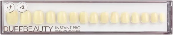 Butter Yellow, Short Squoval