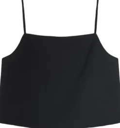 Buttoned crop top
