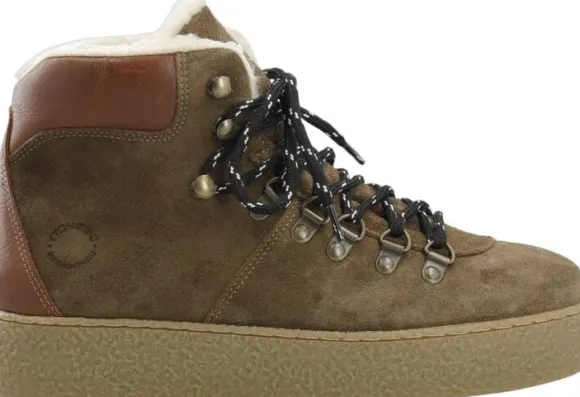 CASCAMILLA Warm Lace Boot Suede