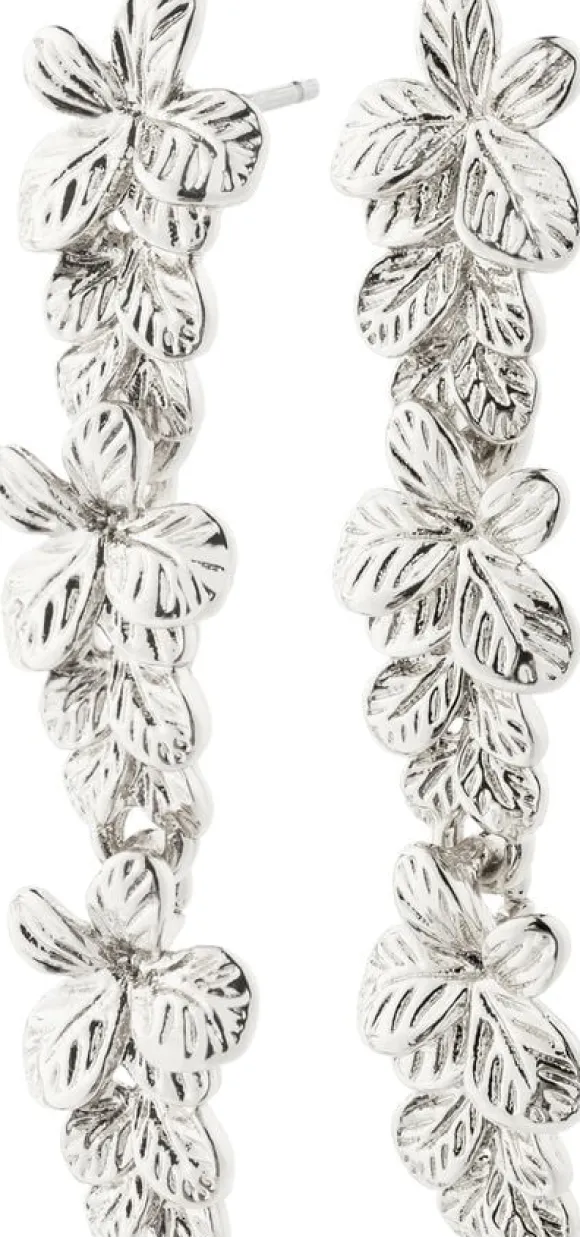 CHARMAINE recycled earrings silver-plated