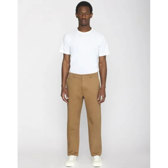 CHUCK regular chino twill pants - GOTS/Vegan