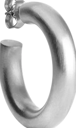 Chunky Hoop, Sterling silver