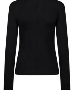 Cilla 16 V-halset bluse - 100% merino wool RWS