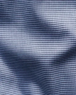 Contemporary Fit Micro Check Twill Shirt