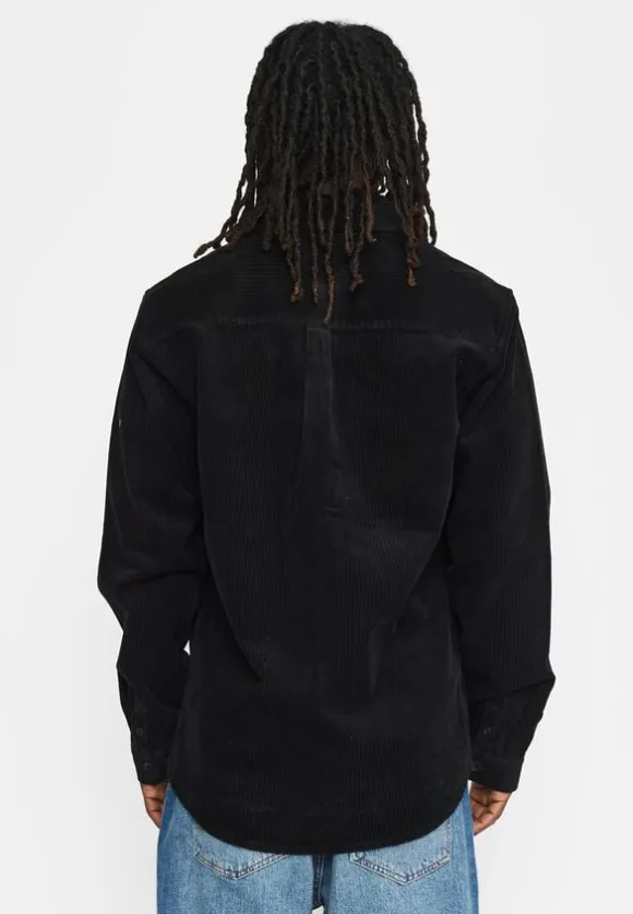 Corduroy overshirt with chestpockets