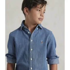 Cotton Chambray Shirt KIDS