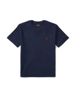 Cotton Jersey Crewneck Tee KIDS