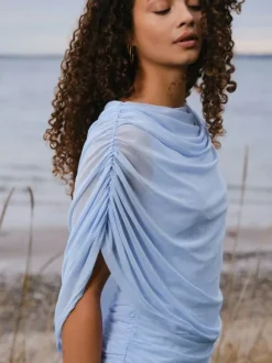 Cottuna Drapy Mesh Top