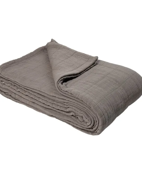 Cozy bedspread stonewashed
