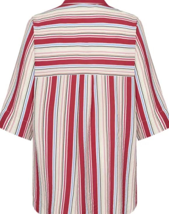 Curvy WA-ADINA 2 Skjorte Rød