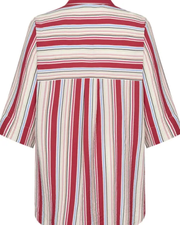 Curvy WA-ADINA 2 Skjorte Rød
