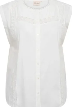 Curvy WA-MARY 1 Bluse Hvid