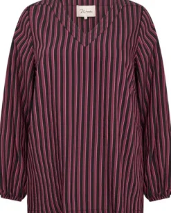 Curvy WA-NICHOLE 1 Bluse Bordeaux